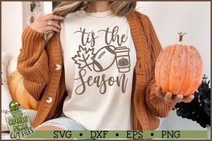 Tis The Season Fall SVG File