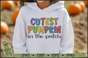 Cutest Pumpkin in the Patch SVG File