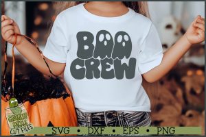 Boo Crew Ghosts SVG File