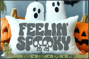 Feelin' Spooky Skulls SVG File