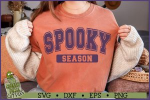 Varsity Spooky Season SVG File