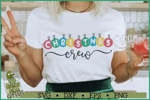 Christmas Crew Ornaments SVG File