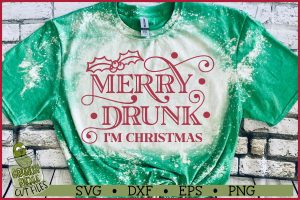 Merry Drunk SVG File