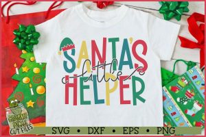 Santa's Little Helper SVG File