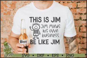 Be Like Jim SVG File