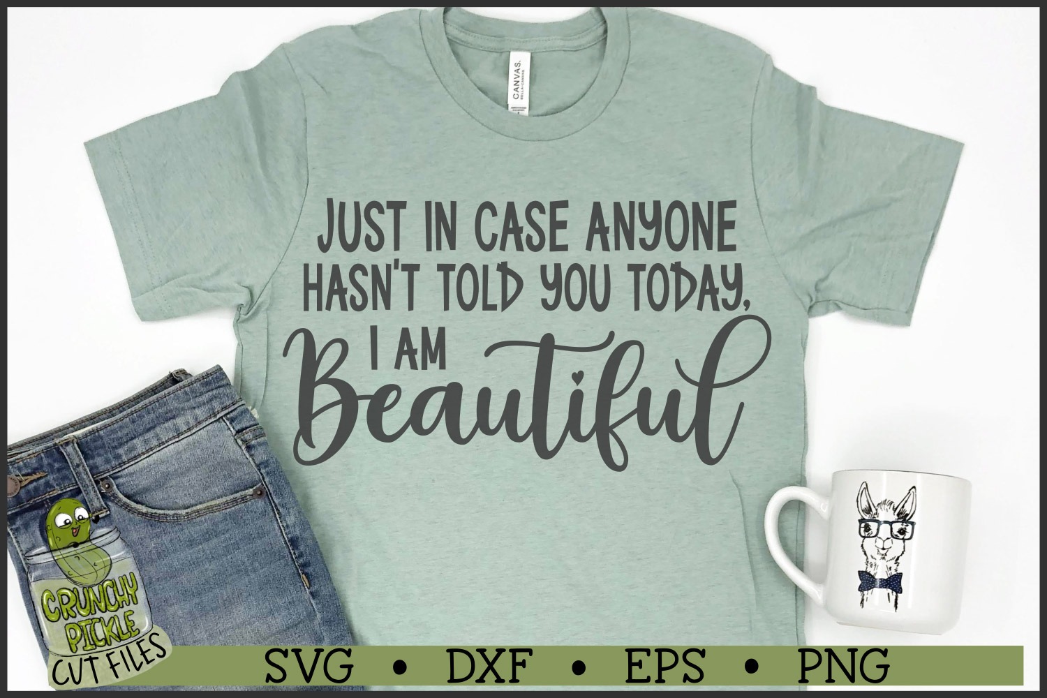 I Am Beautiful SVG File - Image 2