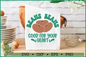 Beans Beans SVG File