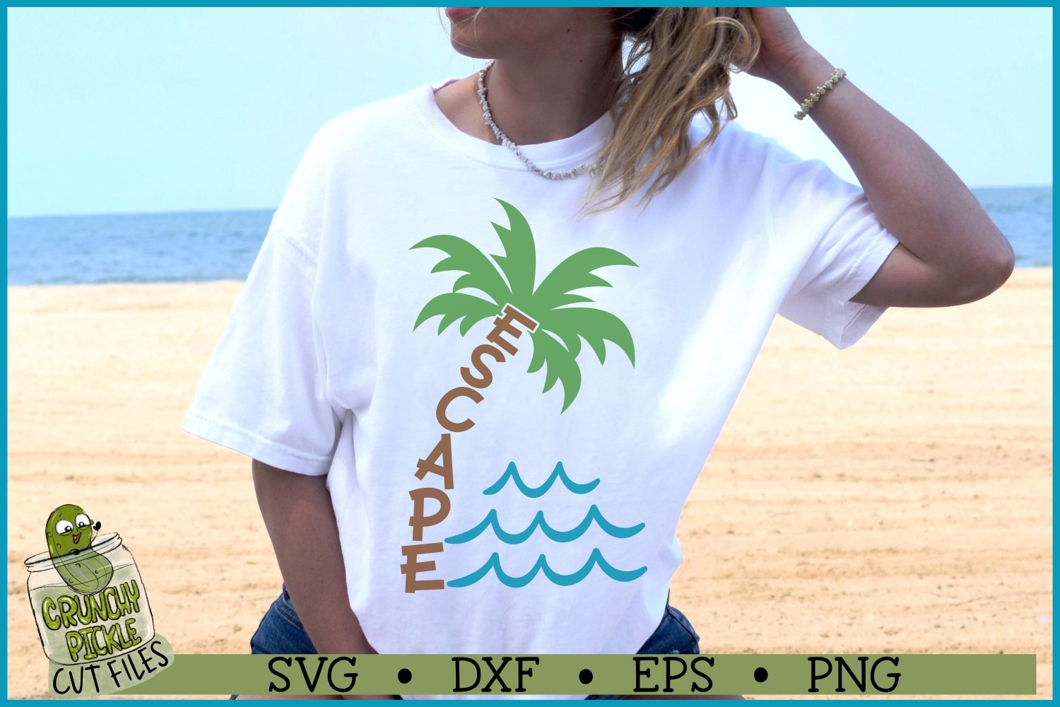Escape Palm Tree SVG File - Image 2