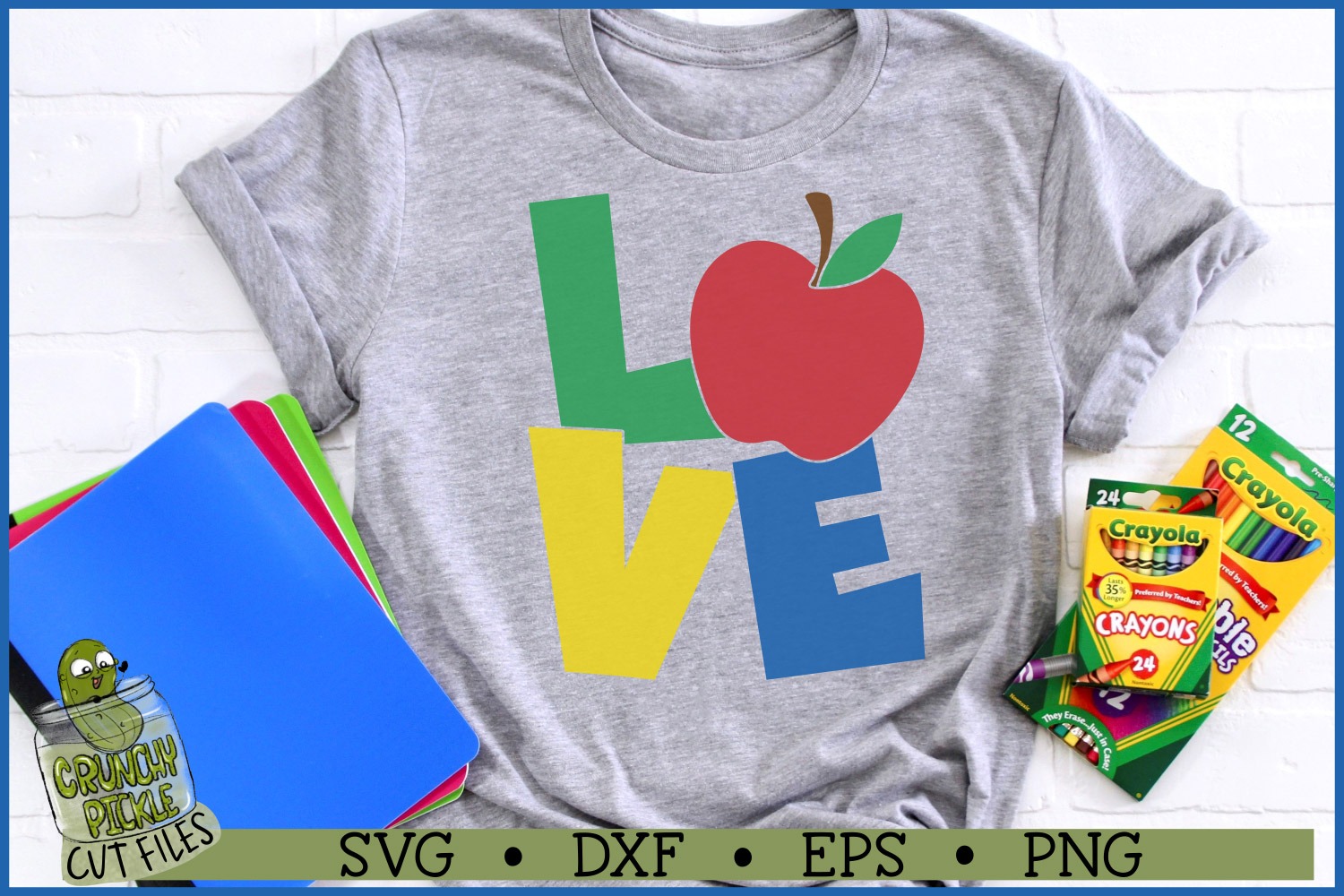 Love Apple SVG File - Image 2